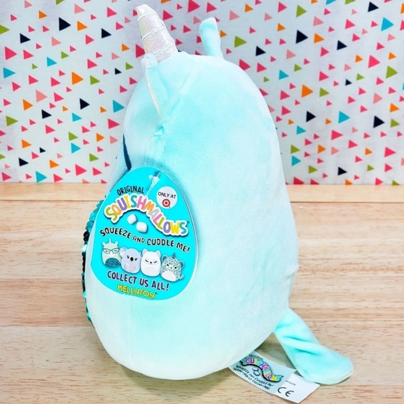 Squishmallow Nyla the Sequin Unicorn 7" 2020 UltraSoft Target Exclusive Plush - Picture 5 of 12